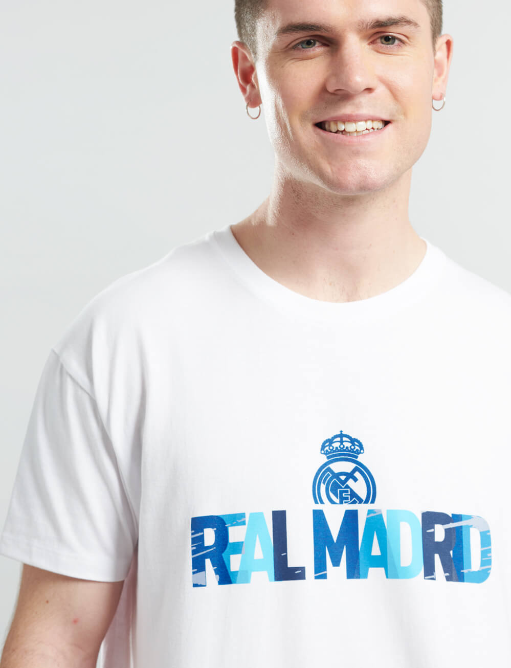 Official Real Madrid Graphic T-Shirt - White - The World Football Store