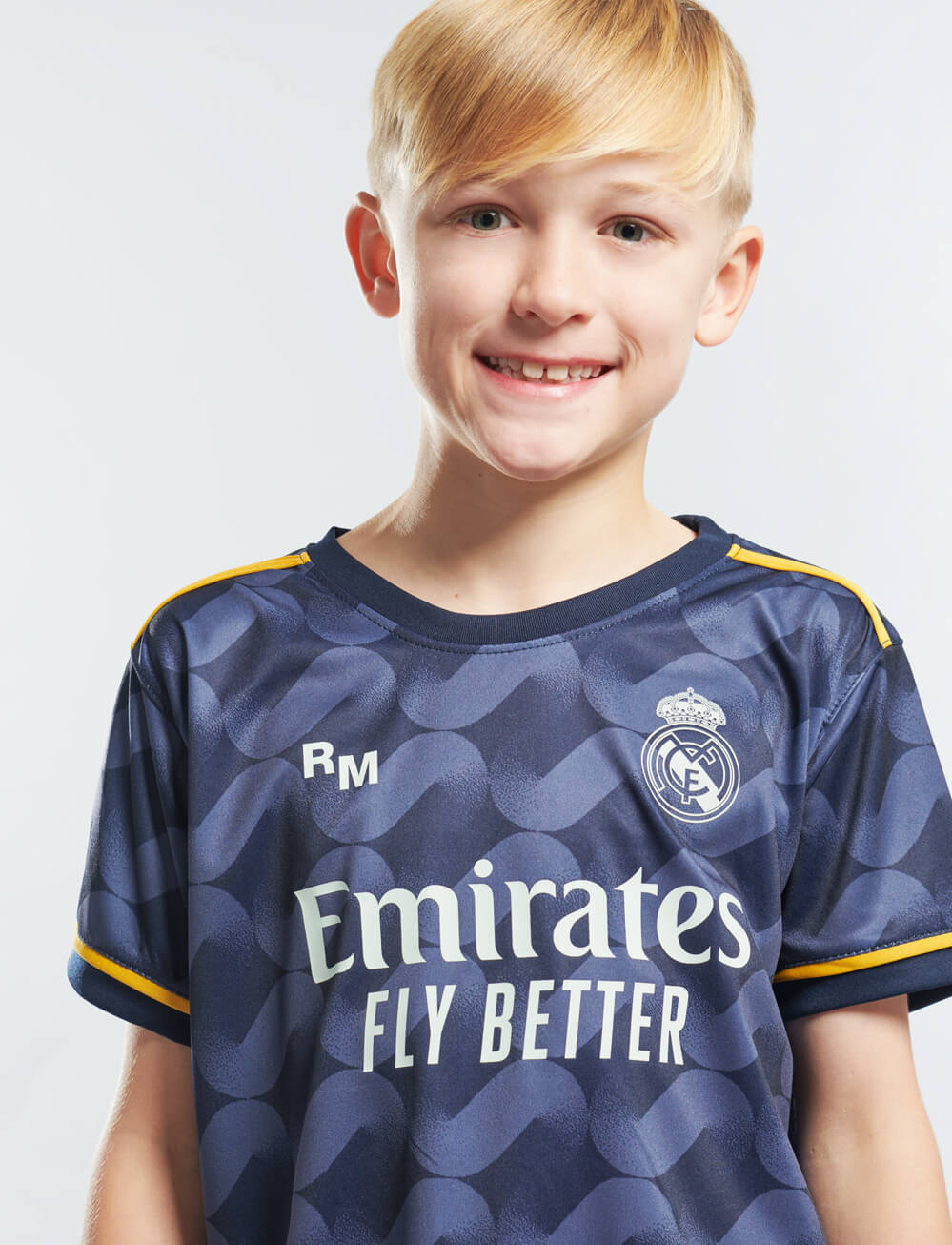 Official Real Madrid Kids Kit - Blue/Black - The World Football Store