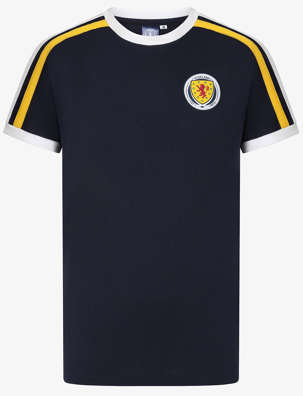 Official Team Scotland Ringer T-Shirt - Navy - The World Football Store
