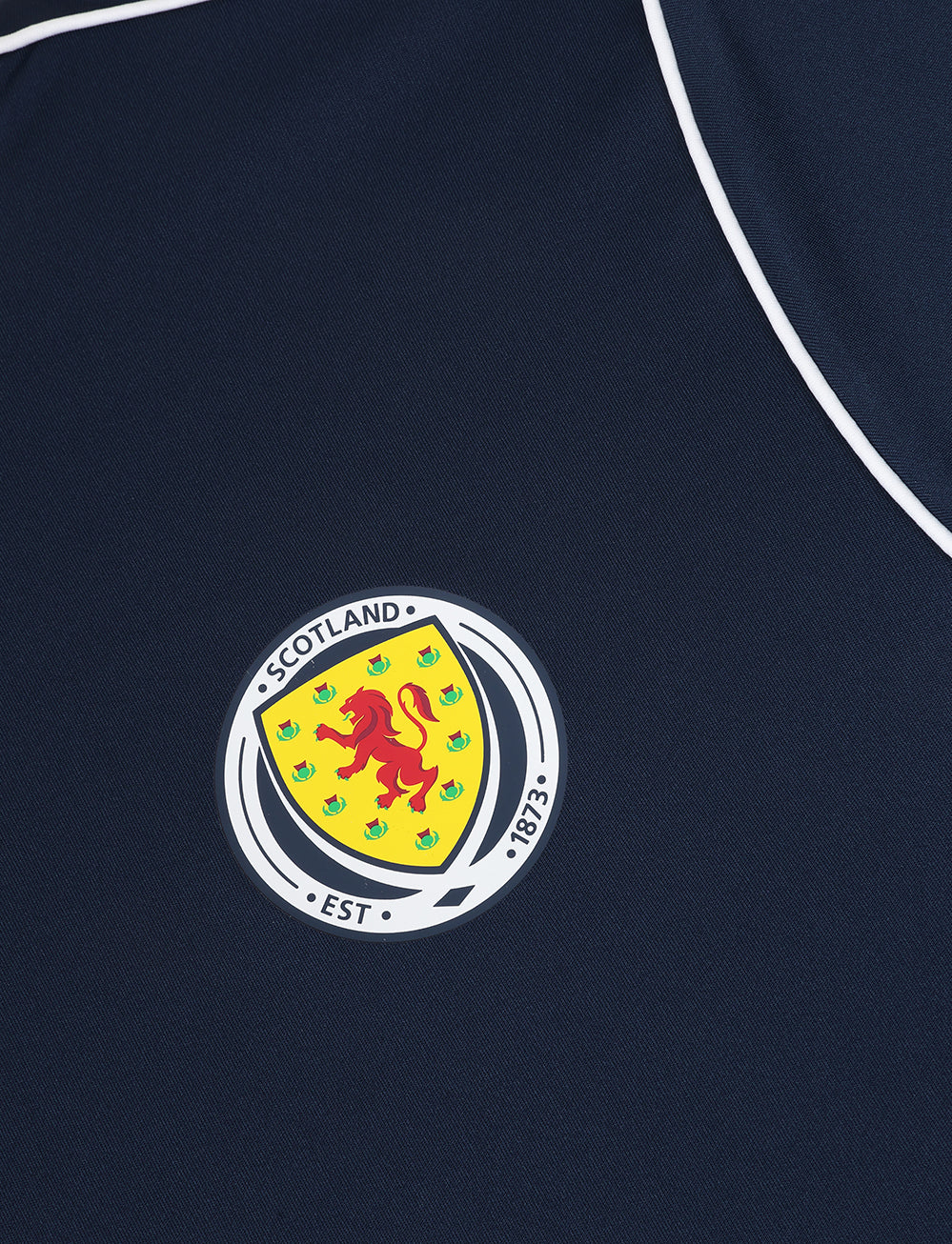 Official Team Scotland Tipped T-Shirt - Navy - The World Football Store