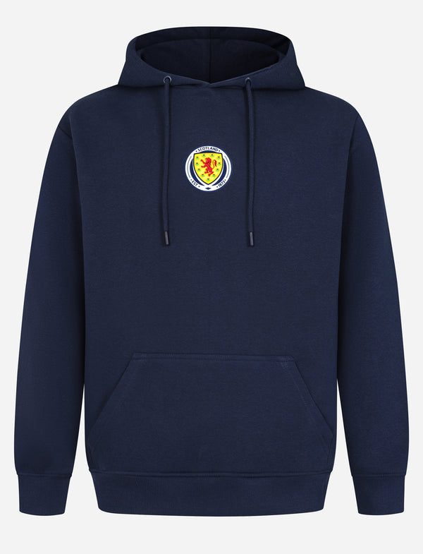 Official Team Scotland Crest Hoodie - Navy - The World Football Store