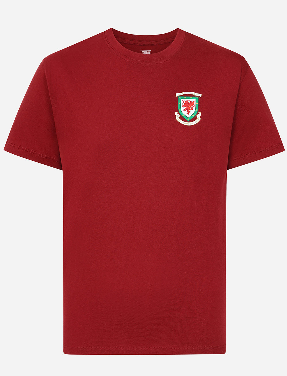 Official Team Wales 150th Anniversary T-Shirt - Burgundy - The World Football Store