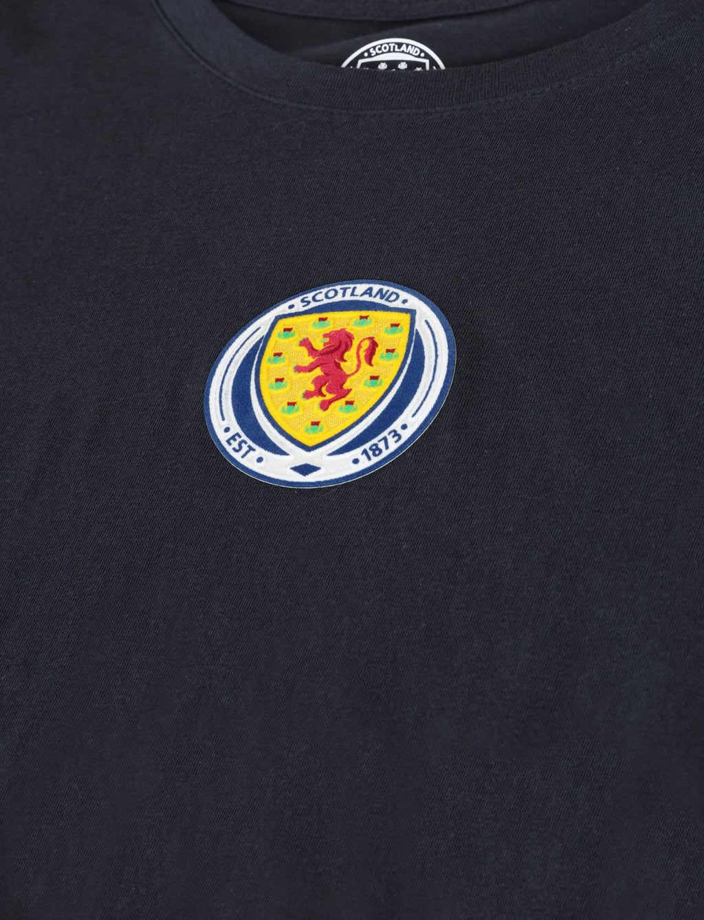 Official Team Scotland Women's Crest T-Shirt - Navy