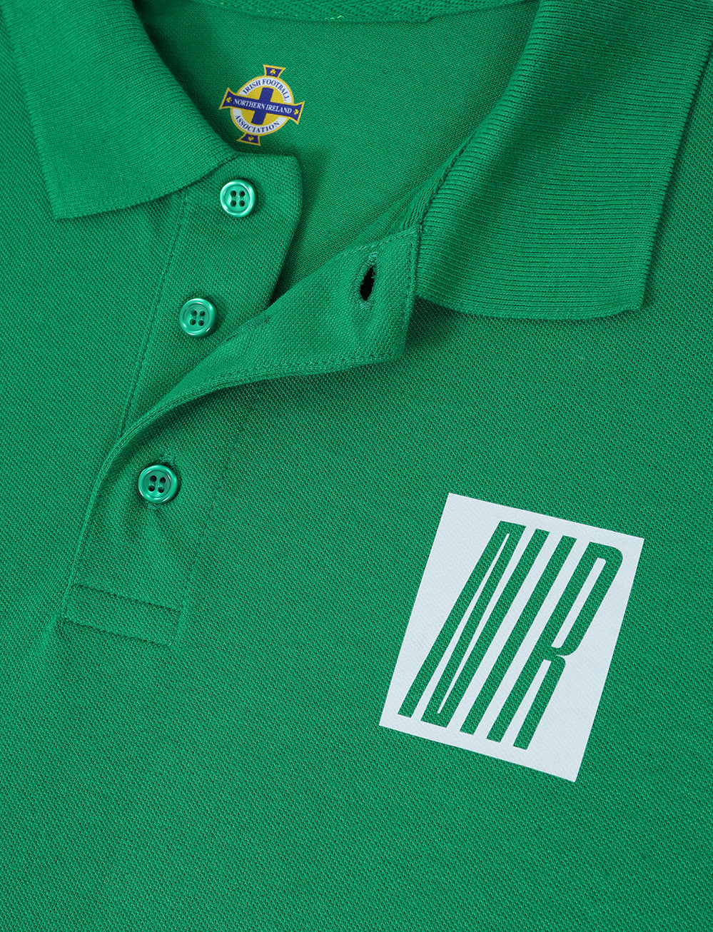 Official Team Northern Ireland Polo - Green - The World Football Store