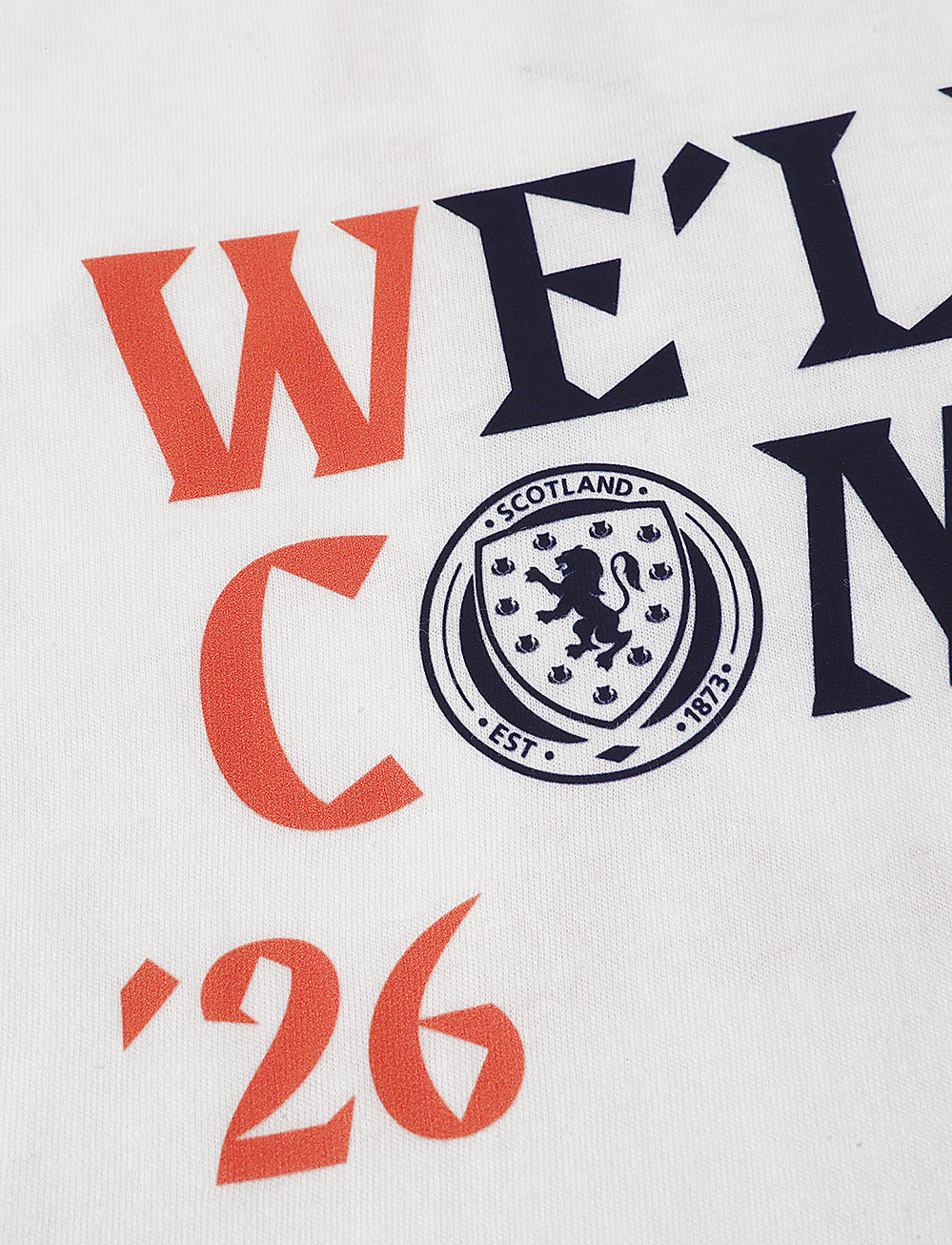 Official Team Scotland Kids 'We'll be Coming' Qualification T-Shirt - The World Football Store