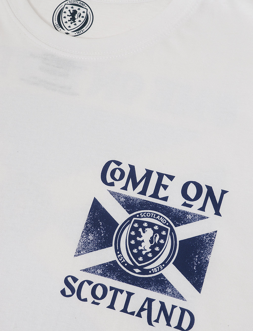 Official Team Scotland Goal T-Shirt - White - The World Football Store