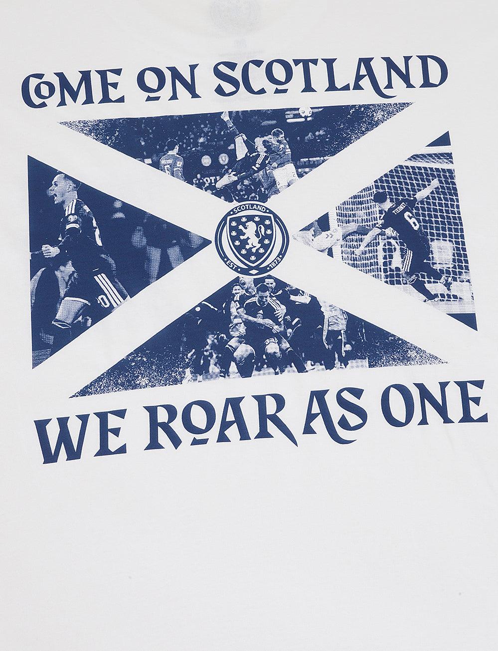 Official Team Scotland Goal T-Shirt - White - The World Football Store