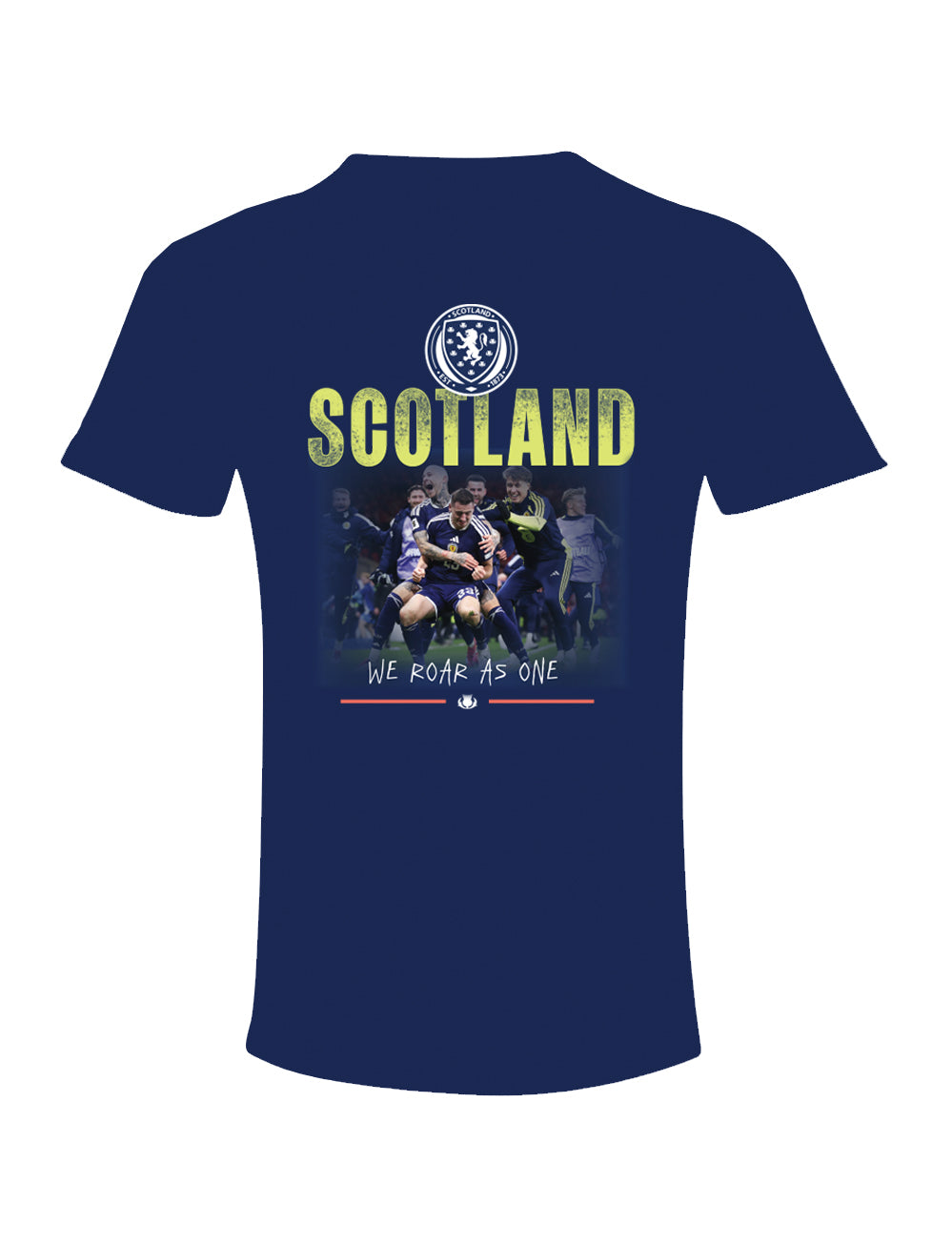 Official Team Scotland Celebration T-Shirt - Navy