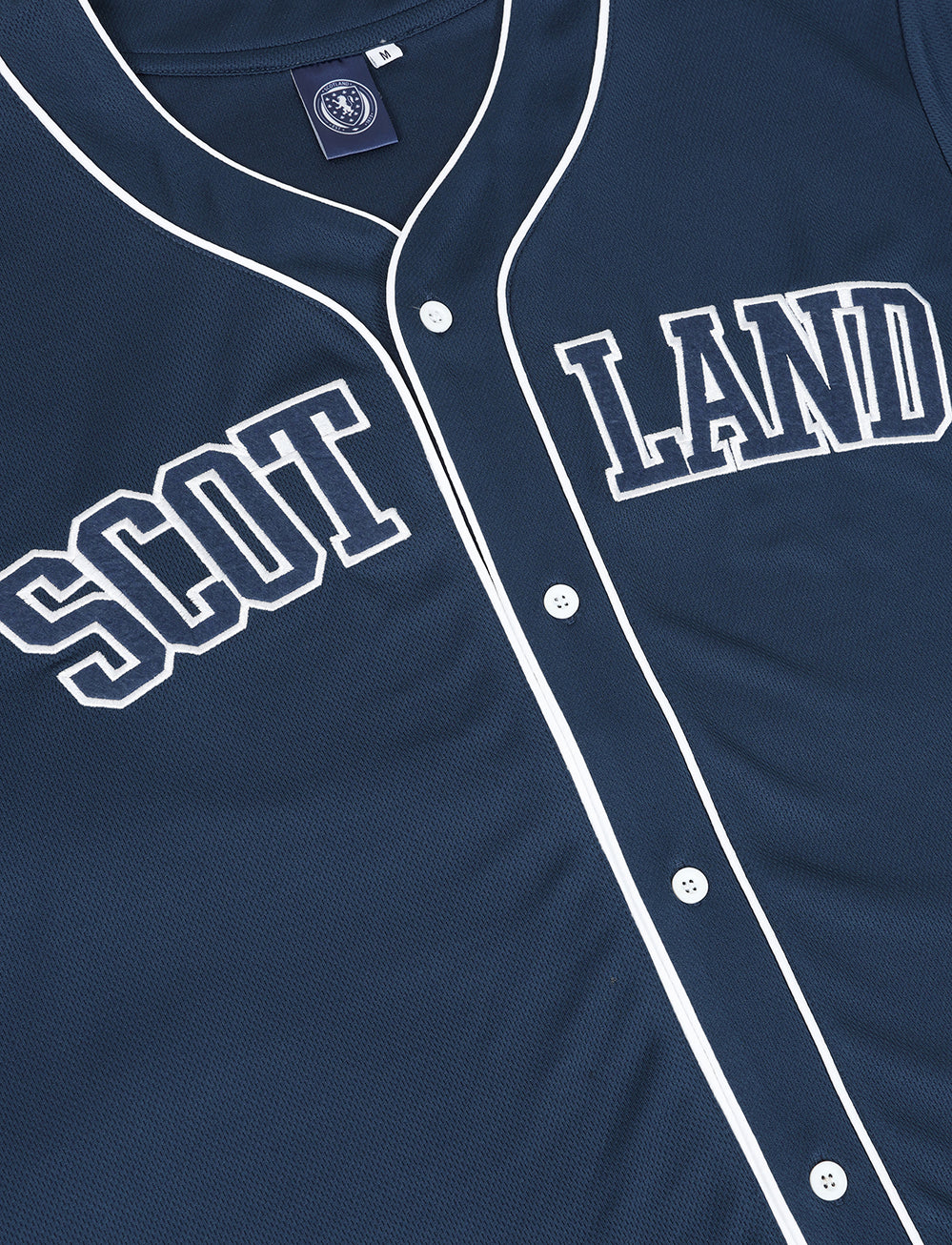 Team Scotland Baseball Jersey - Navy - The World Football Store