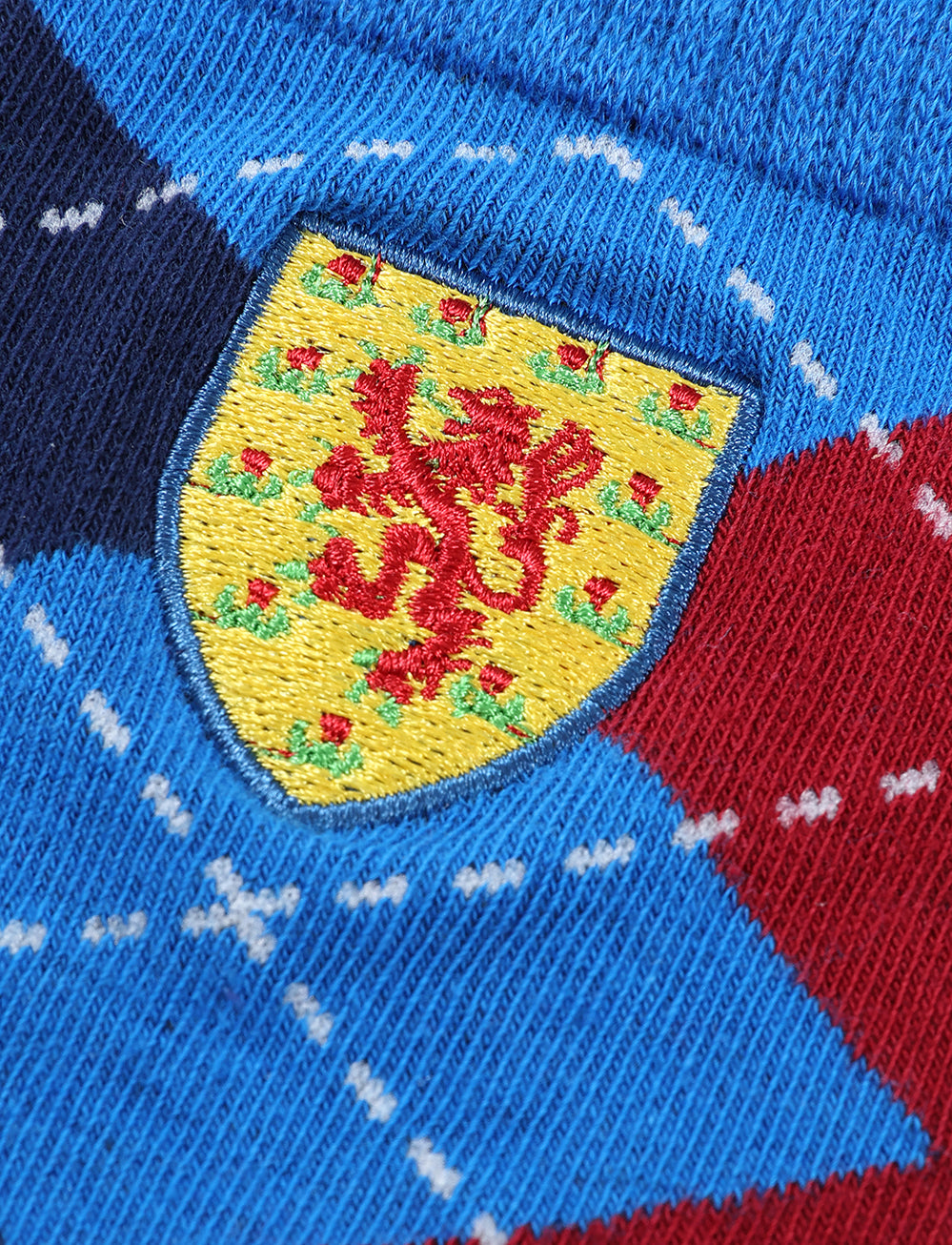 Team Scotland x3 Pack of Socks - Navy - The World Football Store