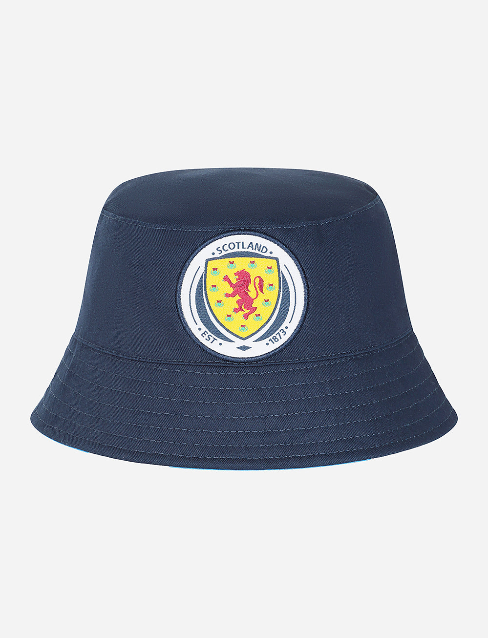Team Scotland Kids Reversible Bucket Hat - Navy - The World Football Store