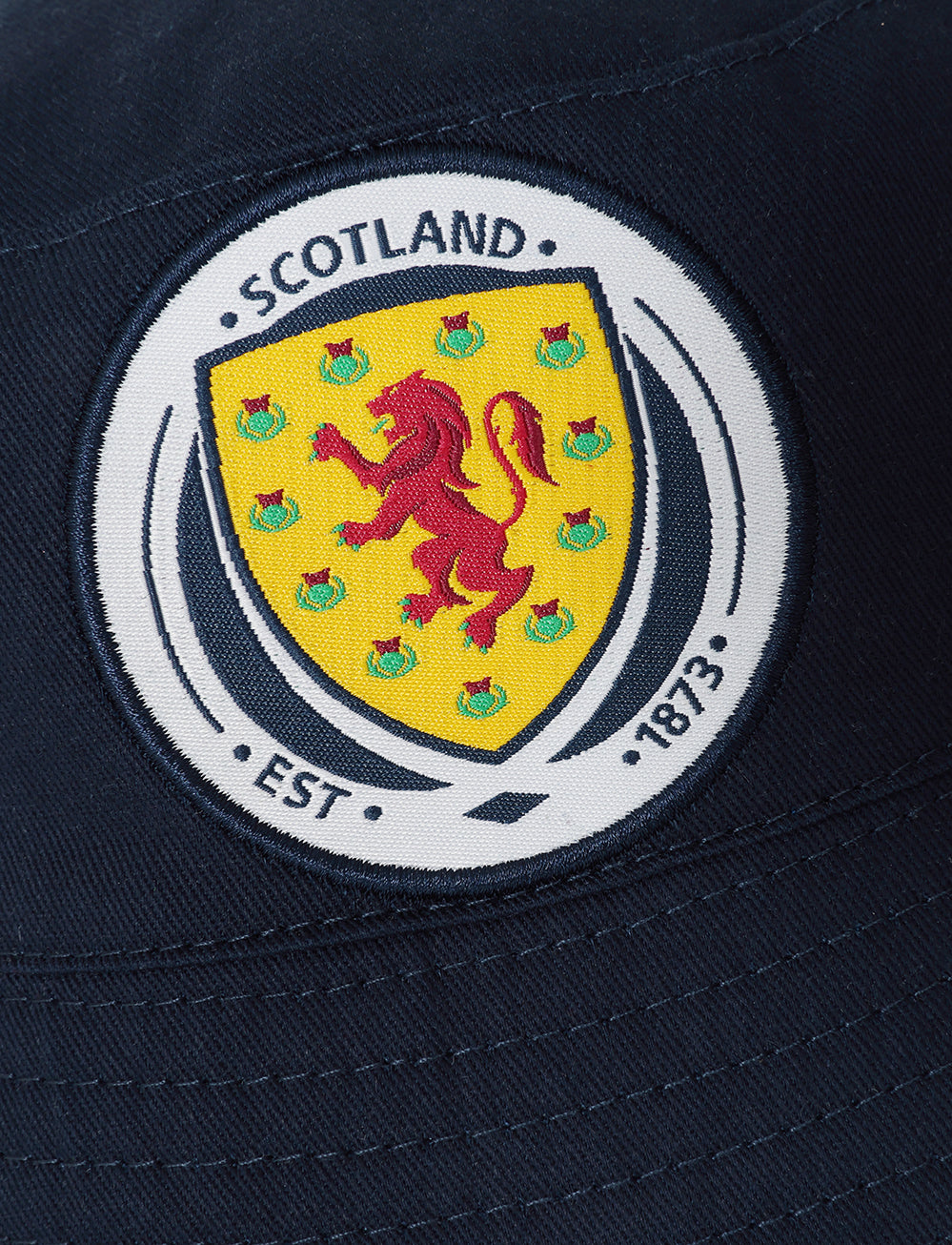 Team Scotland Kids Reversible Bucket Hat - Navy - The World Football Store