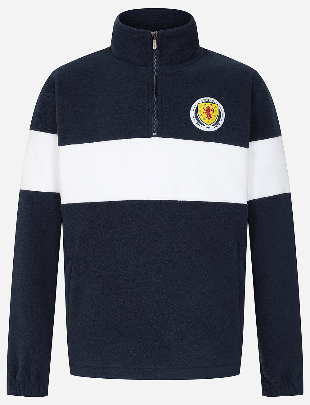 Team Scotland Retro Fleece - Navy - The World Football Store