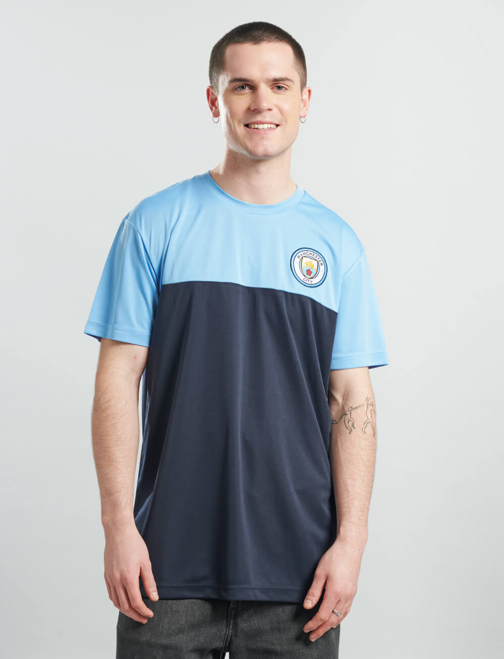 Official Manchester City T-Shirt - Navy - The World Football Store