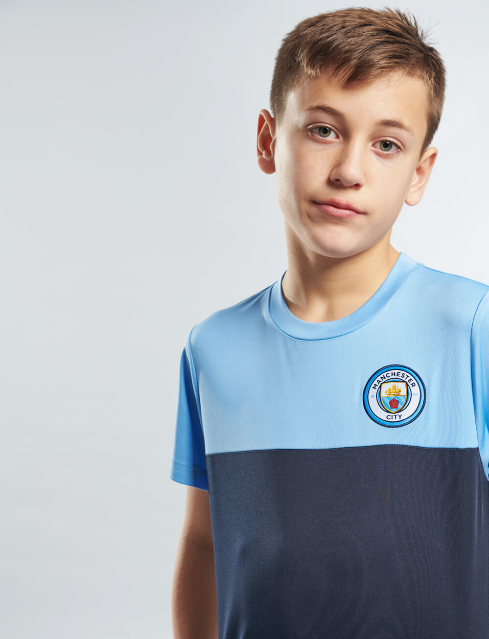 Official Manchester City Kids T-Shirt - Navy - The World Football Store