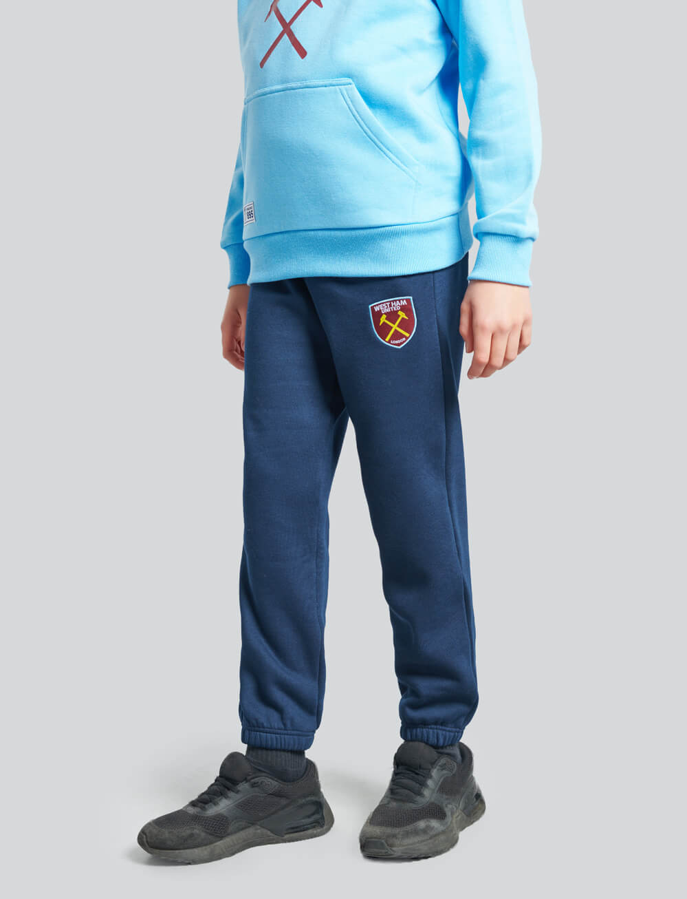 Official West Ham United Kids Joggers - Navy - The World Football Store