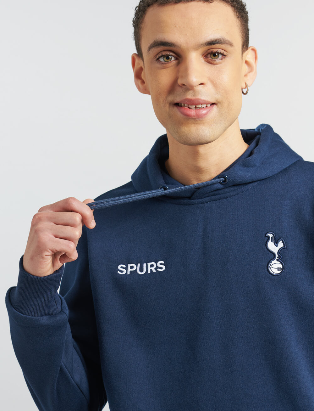 Official Tottenham Logo Hoodie - Navy - The World Football Store