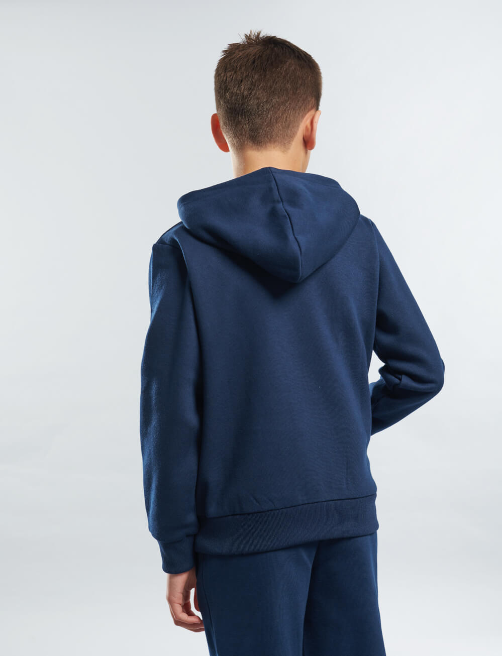 Official Tottenham Kids Logo Hoodie - Navy - The World Football Store