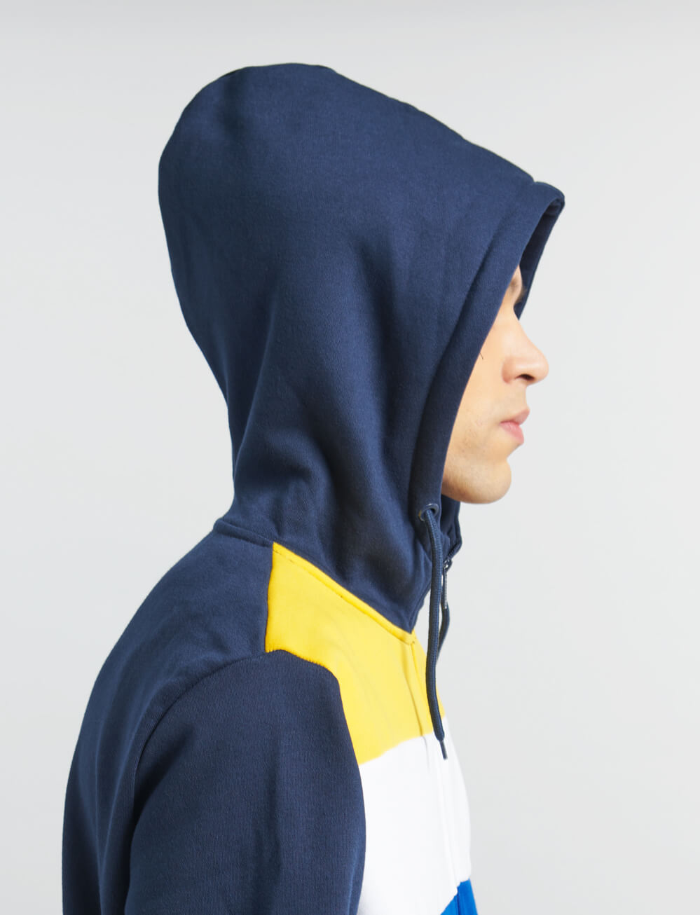 Official Chelsea Full Zip Fleece Hoodie - Navy - The World Football Store