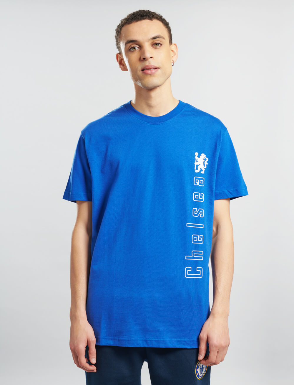 Official Chelsea Graphic T-Shirt - Royal Blue - The World Football Store