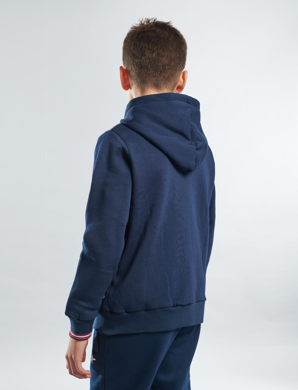 Official Arsenal Kids Full Zip Hoodie - Navy - The World Football Store