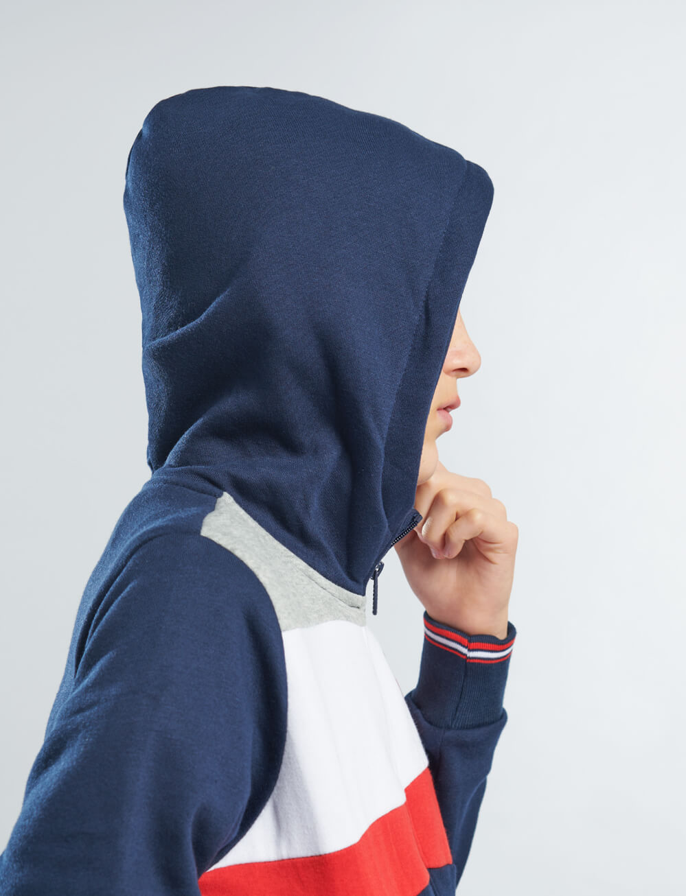 Official Arsenal Kids Full Zip Hoodie - Navy - The World Football Store