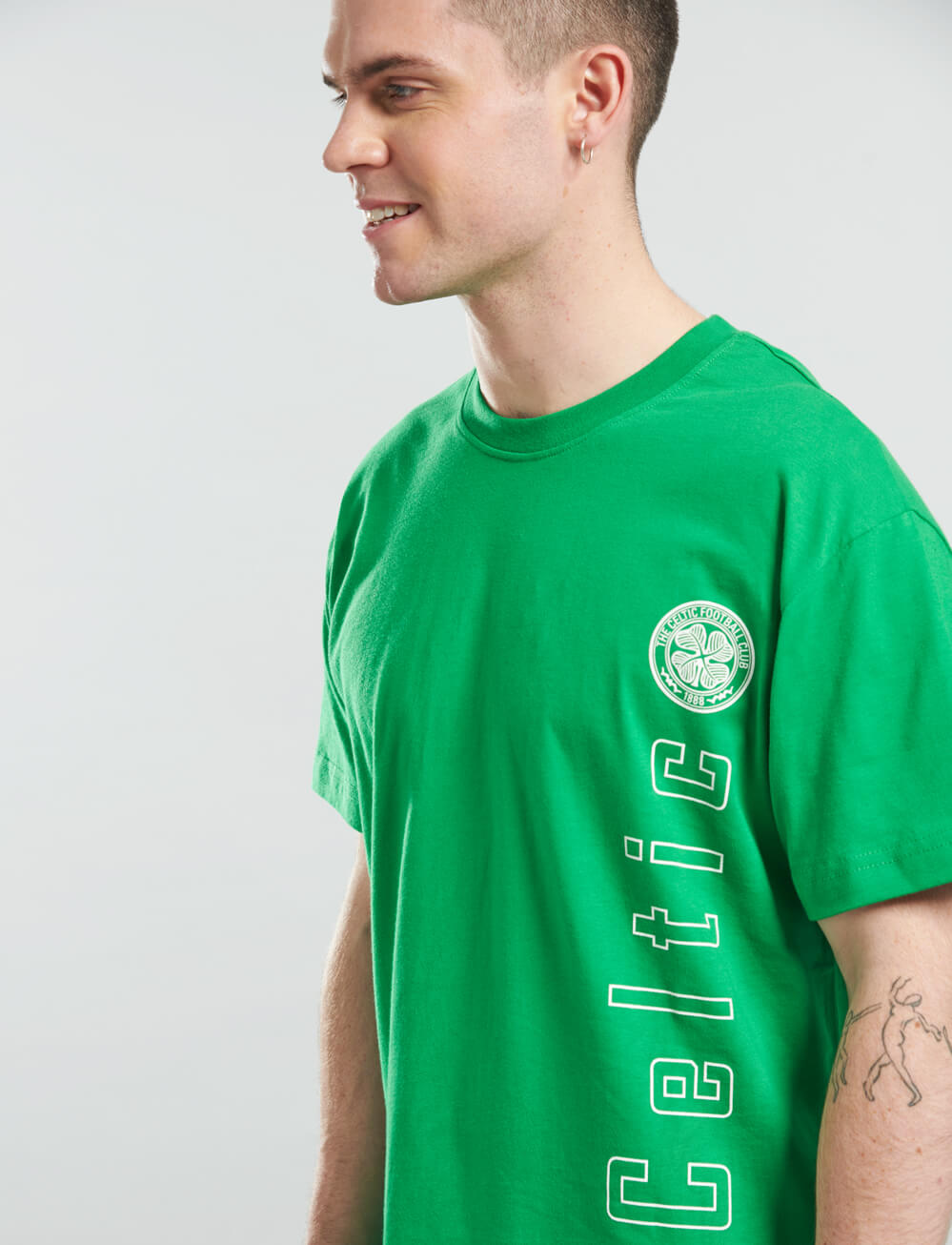 Official Celtic Graphic T-Shirt - Green - The World Football Store