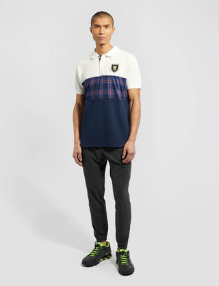 Official Team Scotland 150th Anniversary Check Polo Shirt