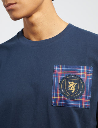 Official Team Scotland 150th Anniversary Check Pocket T-Shirt