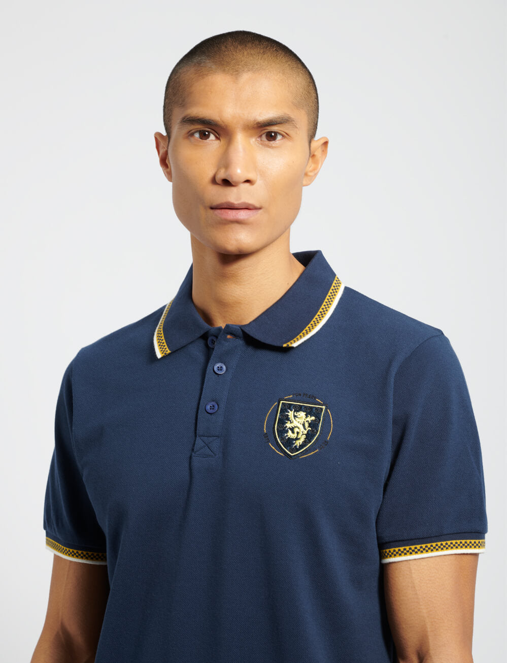 Official Team Scotland 150th Anniversary Tipped Polo Shirt The World