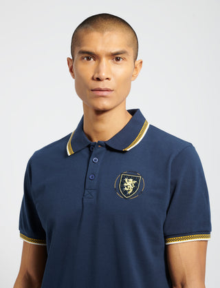 Official Team Scotland 150th Anniversary Tipped Polo Shirt