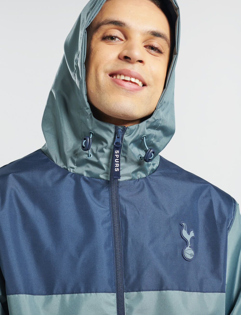 Official Tottenham Shower Jacket - Stormy Weather - The World Football Store