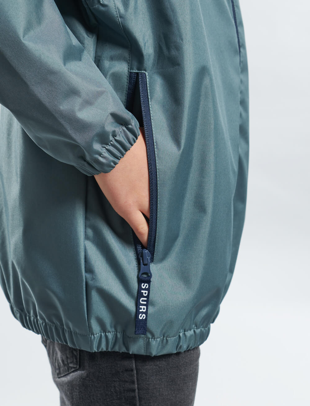 Official Tottenham Kids Shower Jacket - Stormy Weather - The World Football Store