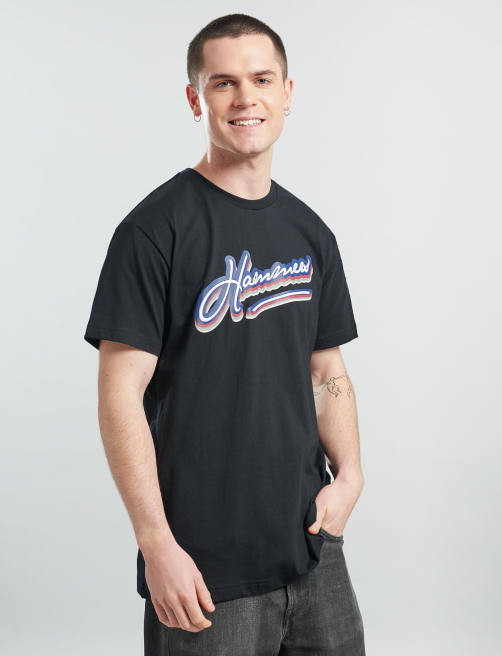 Official West Ham United Graphic T-Shirt - Black - The World Football Store