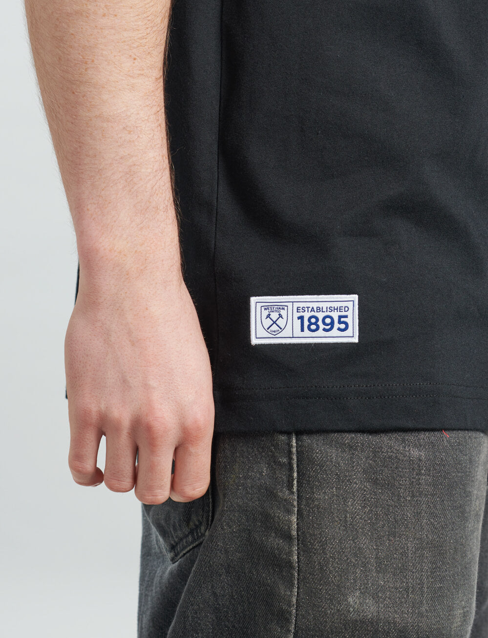 Official West Ham United Graphic T-Shirt - Black - The World Football Store