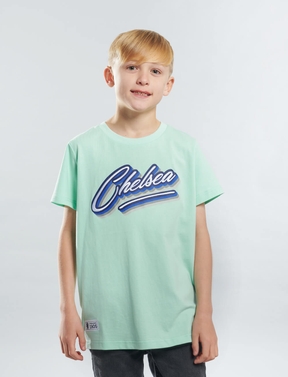 Official Chelsea Kids Graphic T-Shirt - Green - The World Football Store