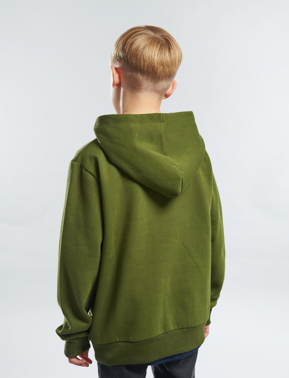 Official Chelsea Kids Logo Hoodie - Cypress - The World Football Store