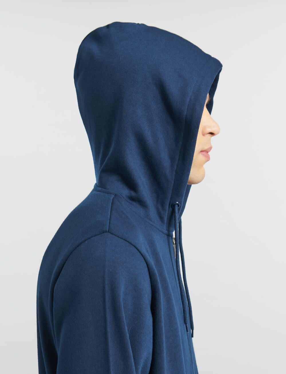 Official Chelsea Full Zip Hoodie - Navy - The World Football Store