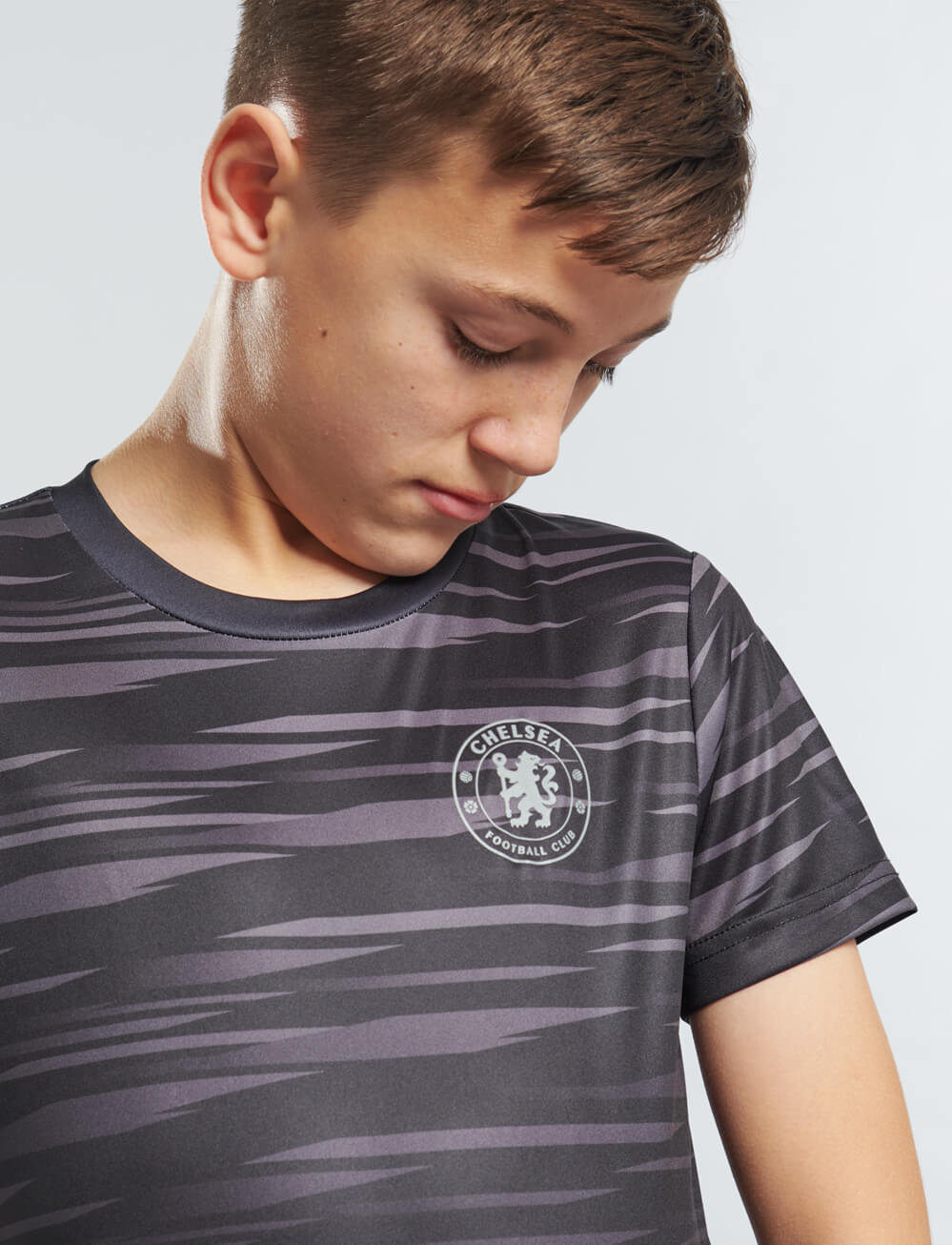 Official Chelsea Kids T-Shirt - Black - The World Football Store