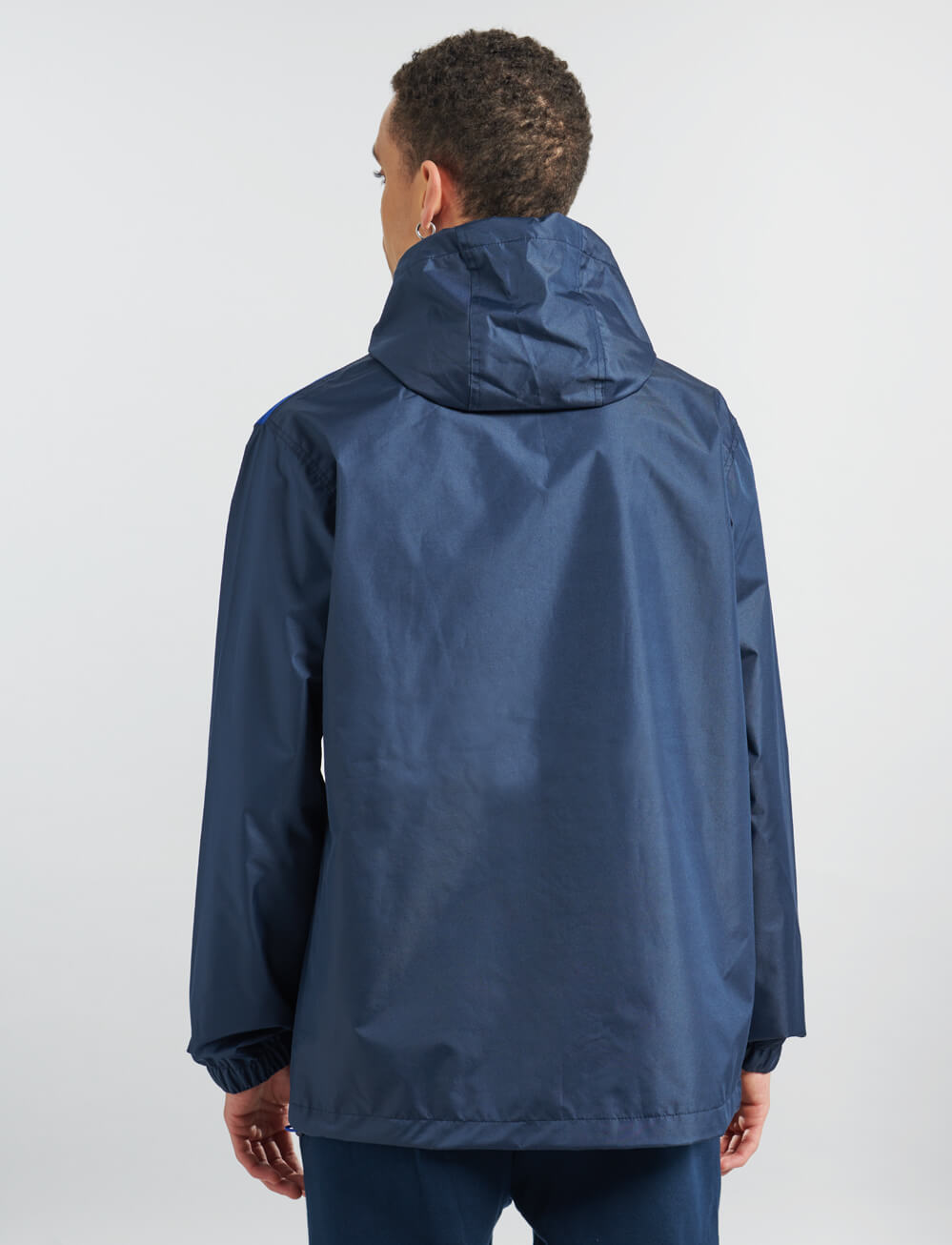 Official Chelsea Shower Jacket - Navy - The World Football Store