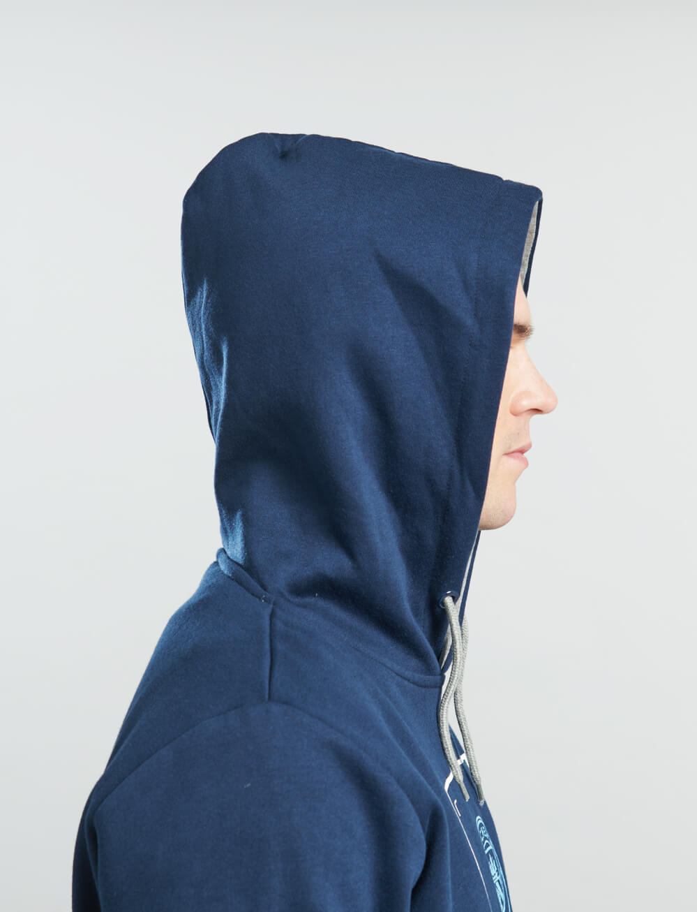 Official Manchester City Crest Hoodie - Navy - The World Football Store