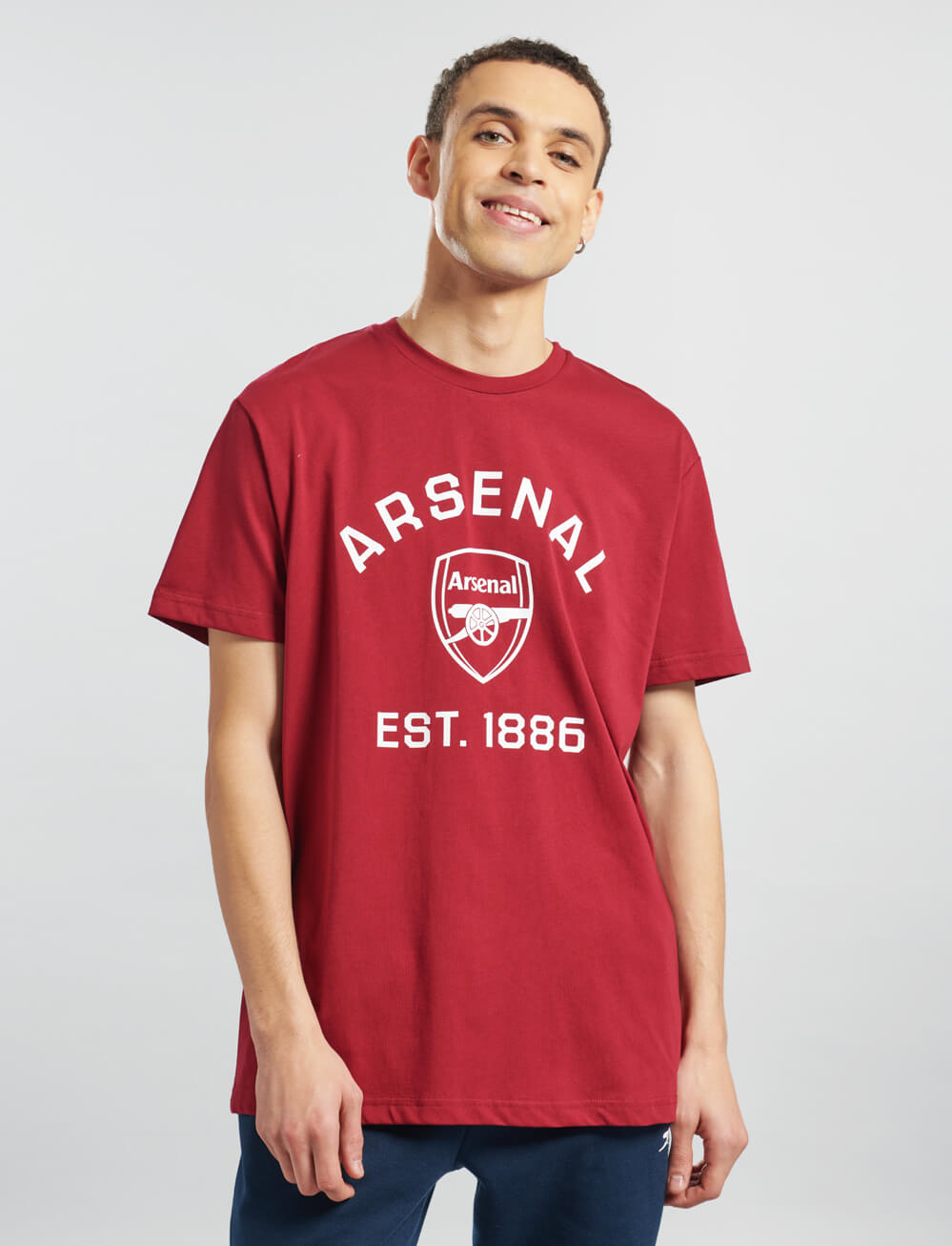 Official Arsenal Graphic T-Shirt - Red - The World Football Store