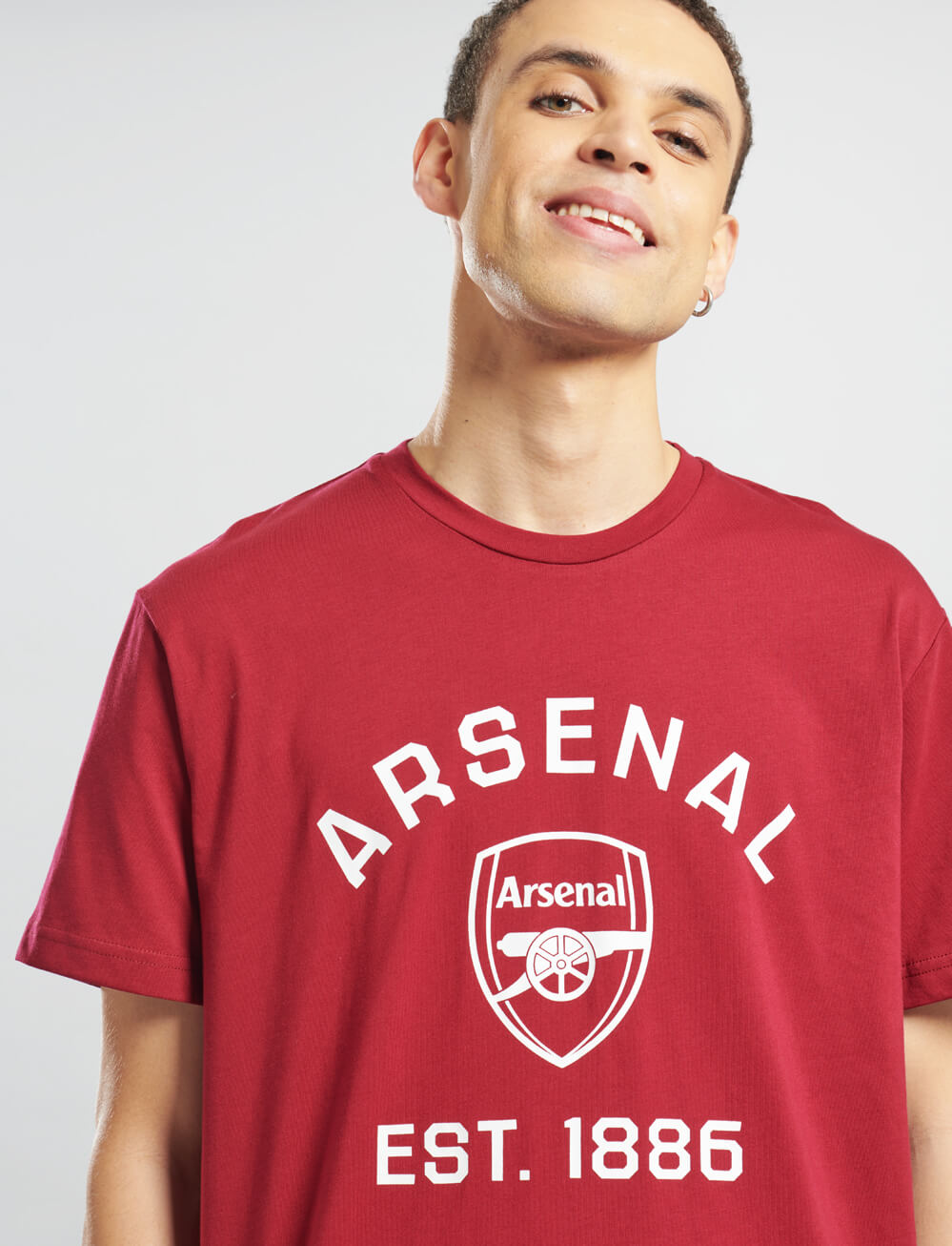 Official Arsenal Graphic T-Shirt - Red - The World Football Store