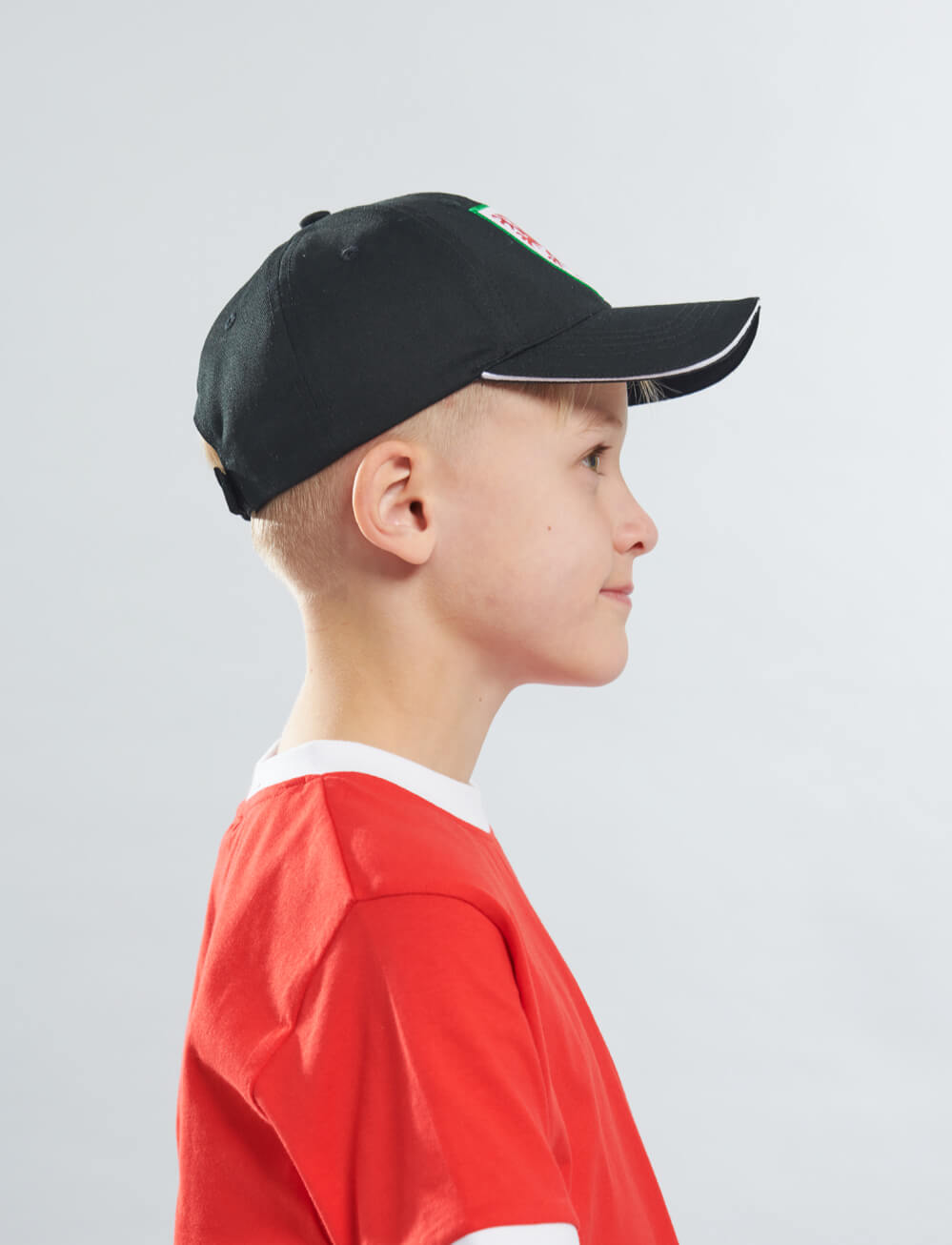 Official Team Wales Kids Cap - Black - The World Football Store