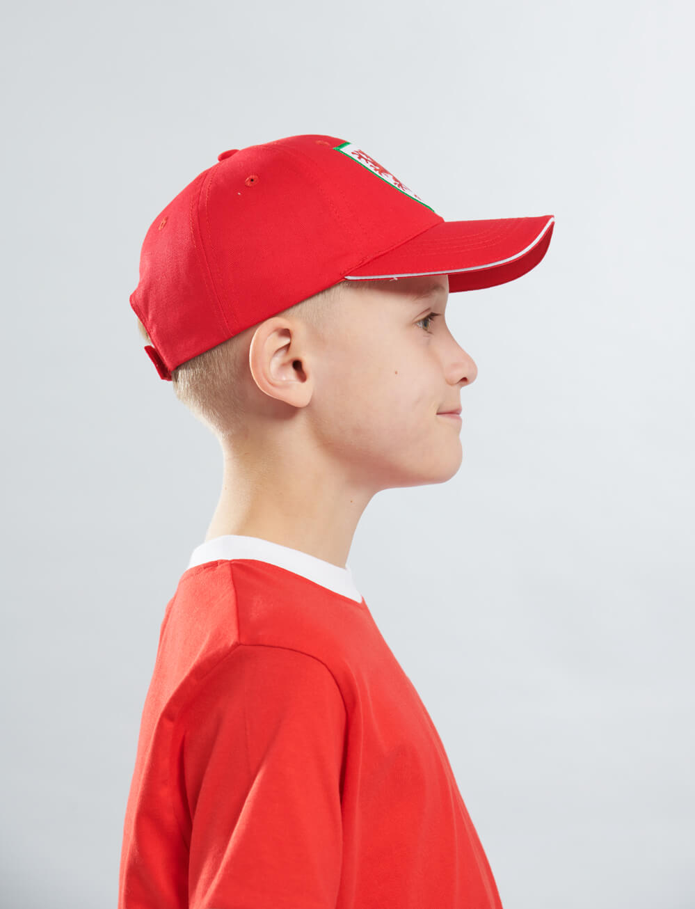 Official Team Wales Kids Cap - Red - The World Football Store