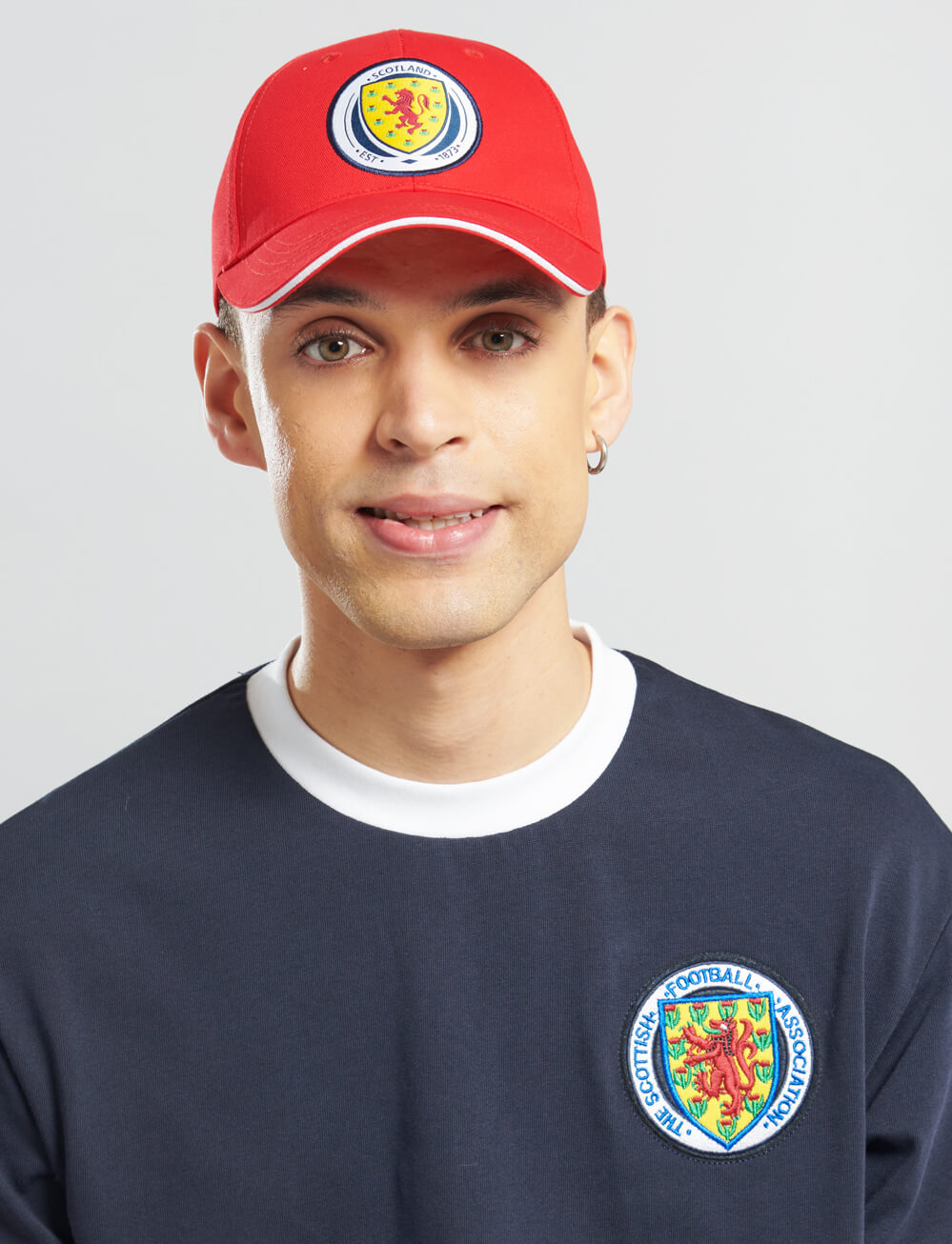 Official Team Scotland Cap Red The World Football Store