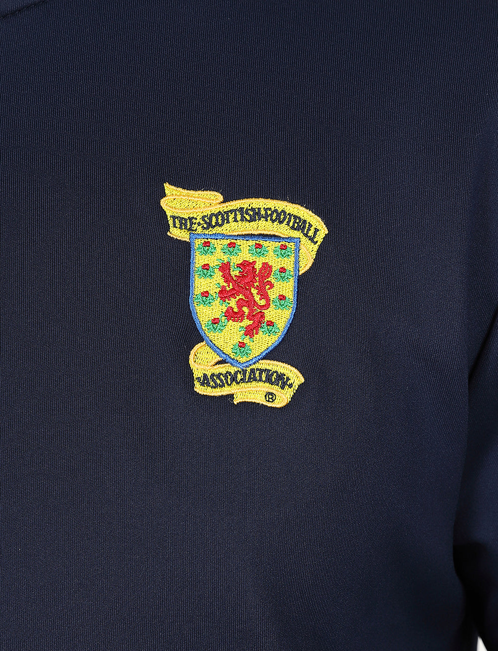 Official Team Scotland Retro Track Jacket - Navy - The World Football Store