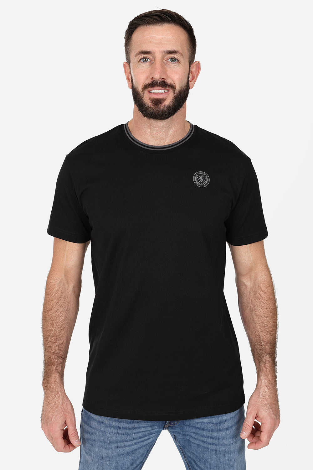 Official Limited Edition Scotland T-Shirt - Black - The World Football Store