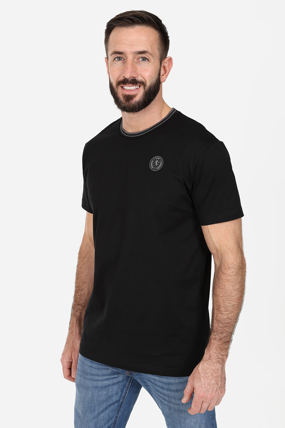 Official Limited Edition Scotland T-Shirt - Black - The World Football Store
