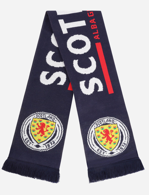 Official Team Scotland 'Alba Gu Brath' Scarf - The World Football Store